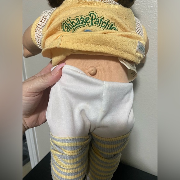 Rare Vintage Silk Tag Stamped Cabbage Patch Doll- Brown Hair - Picture 12 of 17